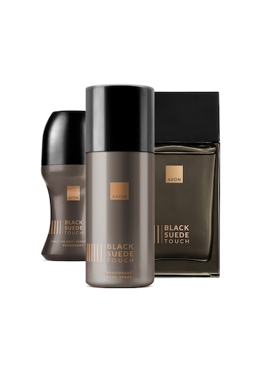 Black Suede Touch Erkek Parfüm Rollon Deodorant Paketi Diğer