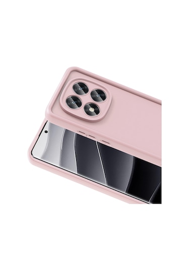 Redmi Note 14 Pro Plus Uyumlu Kılıf Kamera Korumalı Zyl Ananas Kapak - Pembe Pembe