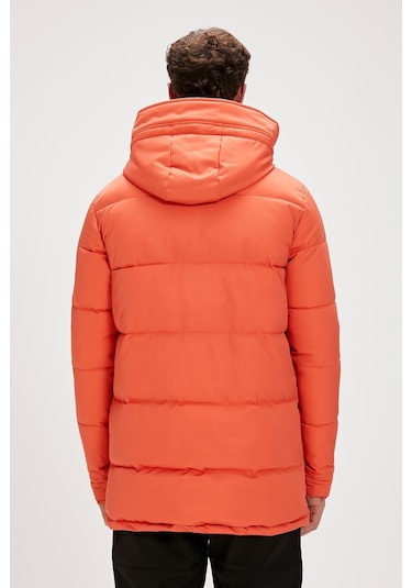 Colonel Puffer Ginger Turuncu Erkek Kapüşonlu Mont 23.02.13.010 001
