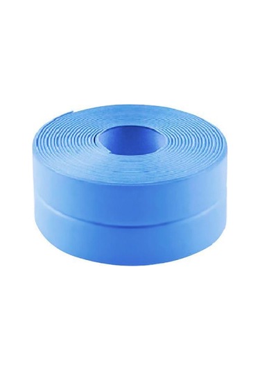 Mavi 3.2/1 M Su Geçirmez Duvar Sticker Kendinden Yapışkanlı Pvc Sızdırmazlık Bantla Lavabo Soba Çatlak Şeritler Mastikler 57009864