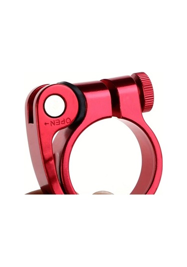 Hightower Altın Renk Ultralight 34.9mm Bisiklet Sele Borusu Kelepçesi - Ayarlanabilir Bağlantı Halkalı Hızlı Sökme Altın Rengi