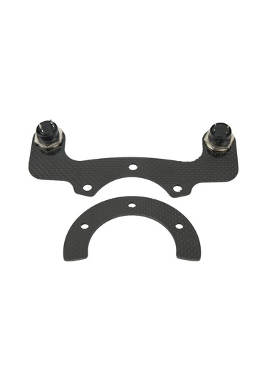 Reedark 6 Delikli Yarış Direksiyonu İçin Çift Butonlu Sarı Dışarıdaki Klakson Butonu Seti - Akrilik Ve Karbon Fiber Malzeme İle Araç Işıkları Veya Elektronik Aygıtlar İçin Modifikasyon