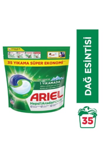 Ariel Sıvı Dağ Esintisi 35 Yıkama