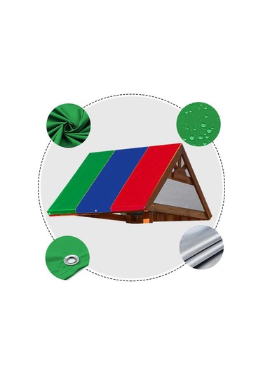 Suntek Su Geçirmez Salıncak Seti Yedek Yeşil-bej-kırmızı Yeşil Bej Kırmızı Yeşil - Bej - Kırmızı