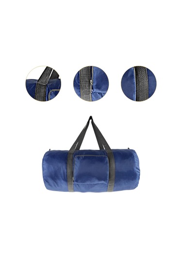 Suntek Katlanabilir Seyahat Duffel Torbası Katlama Koyu-mavi Koyu Mavi