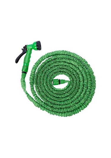 Dancemonkey Güçlü Basınçlı Yeşil Sulama Metre Hortumu Bahçe Araç 15 Sc