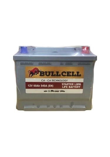 Bullcell 12V 60 Amper 540AEN Akü Petlas Ü.T KASIM 2023