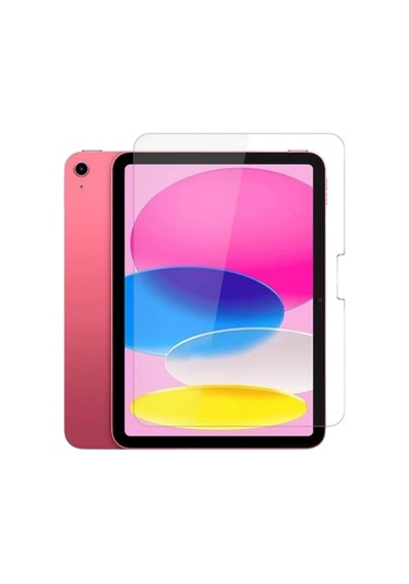Nettech Apple İpad A16 A2536 Uyumlu Ön Koruma Cam Ekran Koruyucu - Şeffaf