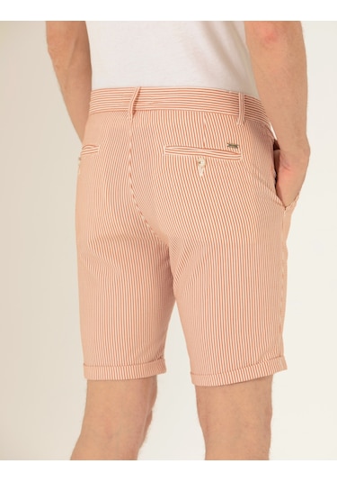 Pierre Cardin Erkek Turuncu Şort / Bermuda 50264862-vr051 Turuncu