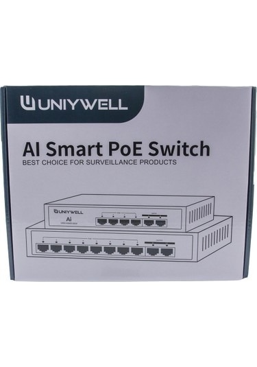 Unıywell 8+2 + 1spf Port Poe Swicth
