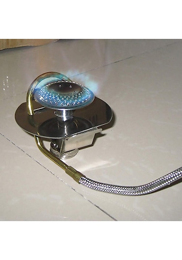 Kamp Gaz Sobası Brülör Soba Dış Prensan Kamp Soba Sırt Çantası Yürüyüş Barbekü İçin Siyah