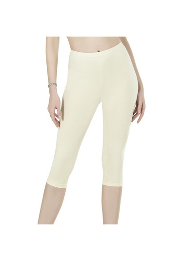 Özkan Bayan Likralı Diz Altı Kapri Tayt Renk Seçenekli 0458