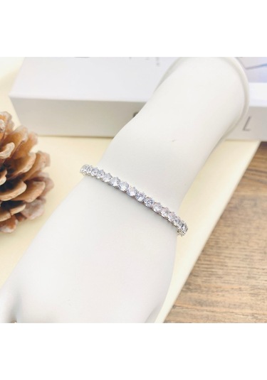 İnce Su Yolu Esnek Kelepçe Model Yüksek Kalite 316 L Çelik Silver 20 Cm Gümüş