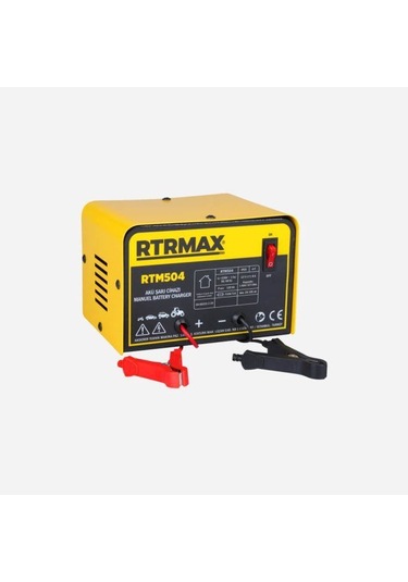 Rtrmax Rtm504 Akü Şarj Cihazı 8a, 12v. 20-105ah