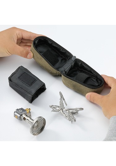 Neevoyu "yüksek Verimli Kamp Ocağı - Ayarlanabilir Alevli, Paslanmaz Çelik Ve Alüminyum Alaşımlı" Gümüş