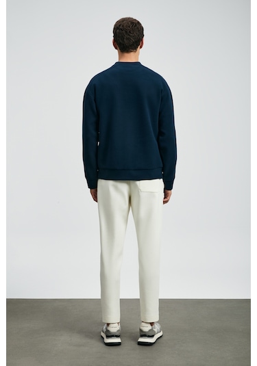 Lufian Dark Erkek Sweatshirt Lacivert Lacivert 112030182100200 Lacivert