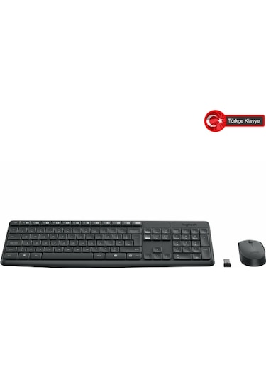 Logıtech Mk235 Klavye+ Mouse Kablosuz (920-007925)