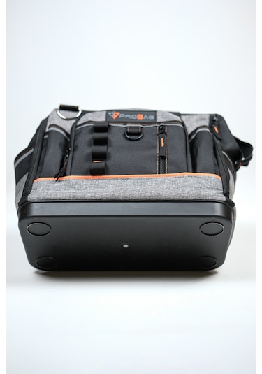 Profesyonel Tel Destekli Tam Açılır Su Geçirmez 31 Bölmeli Plastik Tabanlı Alet Takım Çantası