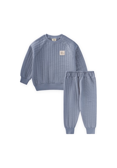 Cigit Kapitone Sweatshirt Takım 1-7 Yaş Mint Yeşili Mint Yeşili