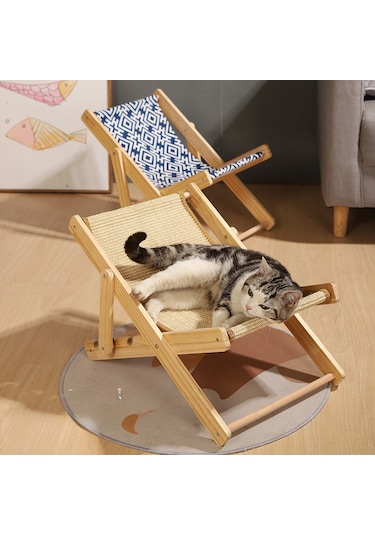 Hangfox Kedi Tırmanma Rakamı İçin Ayarlanabilir Dört Mevsim Kullanıma Uygun Kırılmaya Dayanıklı Kedi Tırpan Tahtası Yatağı Birleşik Jh Kedi Sandalyesi İçin Yer Değiştirme Matı