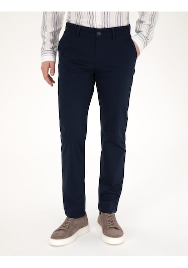 Pierre Cardin Erkek Lacivert Pantolon Kanvas-chino 50288510-vr033 Lacivert