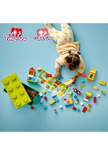 LEGO® DUPLO Classic Lüks Yapım Parçası Kutusu 10914 - 1½ Yaş & Üzeri Çocuklar için Eğitici Oyuncak Yapım Seti (85 Parça)