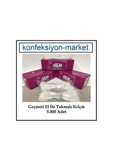 Elle Geçmeli Plastik Şeffaf Kılçık-El ile Takmalı Kılçık 3