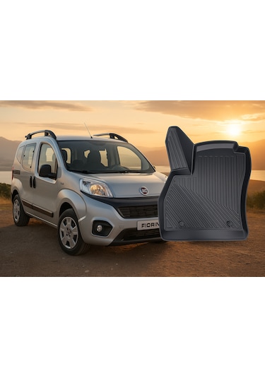 Fiat Fiorino 2007-2023 Uyumlu 3d Oto Paspas Premium