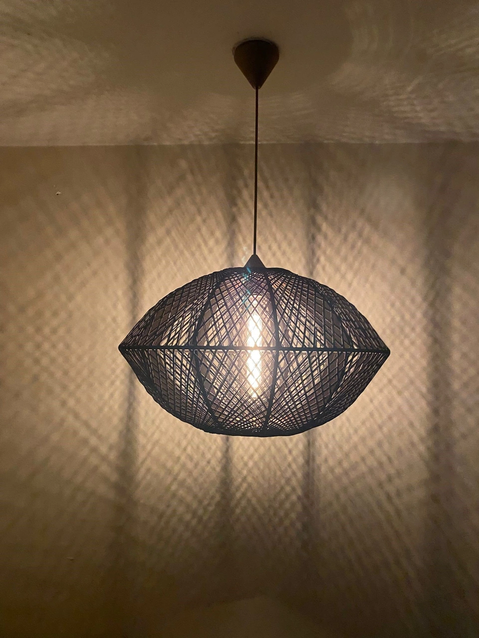 Doğal,el Yapımı -bohem,rustik,modern-sarkıt Avize Renkli