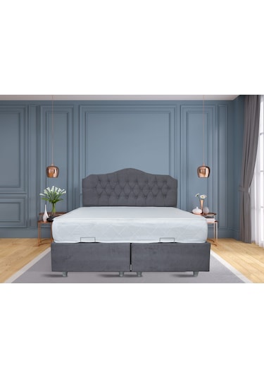 Azrayatakmobilya Baza+Başlık +Yatak Mdf+Profil(Trend Plus Model)