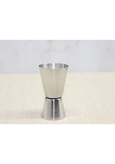 Büro Ev Ofis Mutfağı İçin 25/50 Mı Paslanmaz Çelik Kokteyl Bar Ölçeği Gri