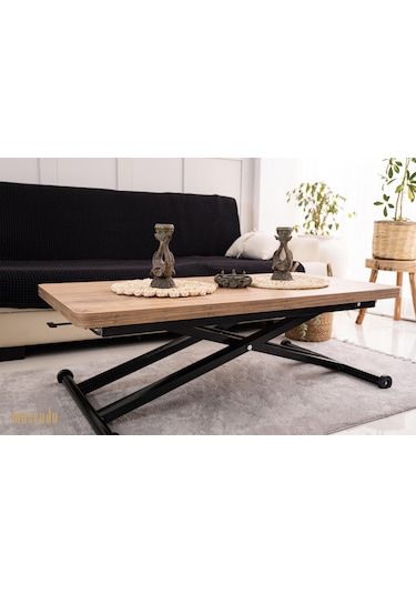 Relax Akıllı Sehpa - Çam Ahşap