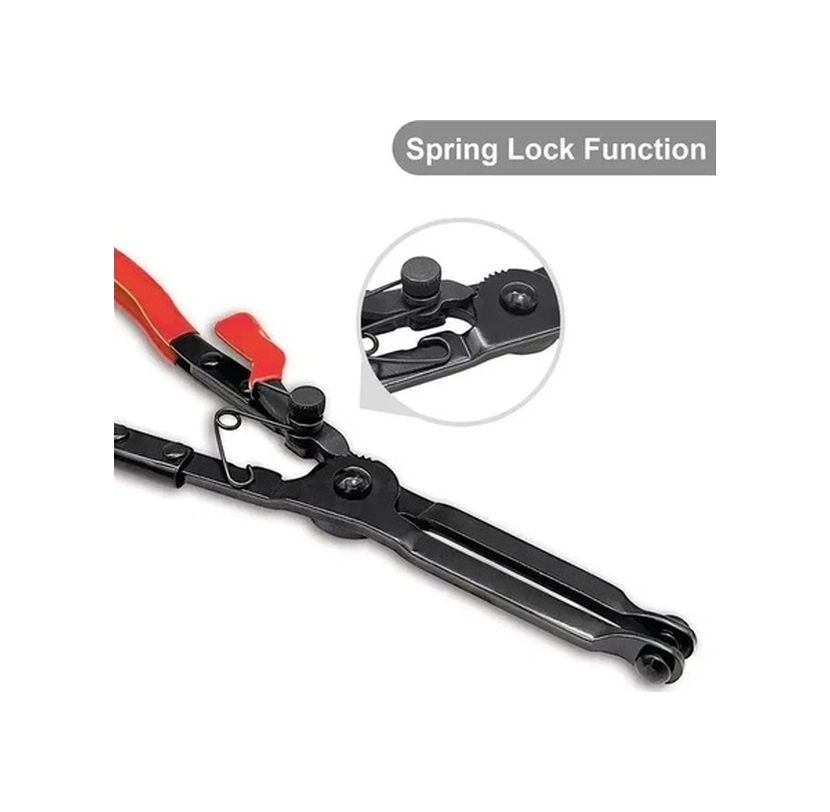 Trendooze Gaojunshop01 Kırmızı Pratik Otomobil Egzoz Boru Kelepçesi Aleti