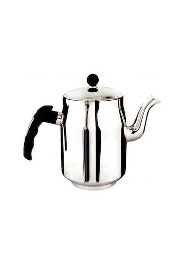 Kahramanlar Paslanmaz Çelik 2 No 1.7 L Kahveci Demlik Gümüş