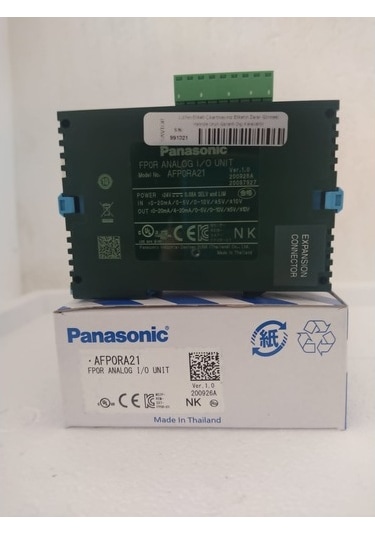 Afp0Ra21 Plc Analog Mod.2Ag/1Aç 0-5/10V,±5V,±10V,0-20Ma,14B