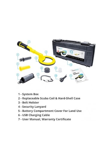 Pulsedive Su Altı Dedektörü