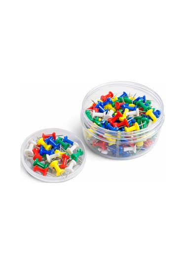Renkli Raptiye İğneleri - 80 Adet - 20mm