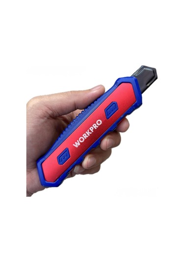 Workpro Wp212015 18mm Ağır Hizmet Alüminyum Kasa Maket Bıçağı Fr Wp212015