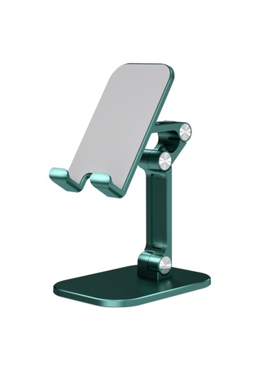 Springsun Ayarlanabilir Katlanır Masaüstü Telefon & Tablet Tutucu, Taşınabilir Cihaz Askısı