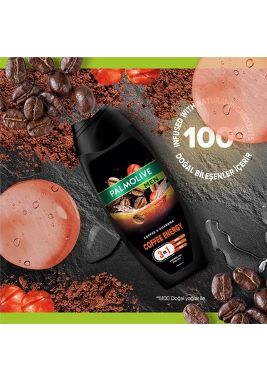 Palmolive Men Coffee 500 ml Erkek Duş Jeli x2 Adet + Seyahat Kiti Hediyeli