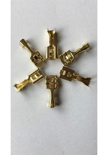 Sf2d Dişi Fiş Tırnaklı Kablo Ucu Terminal Soket 10 Adet 10 Adet