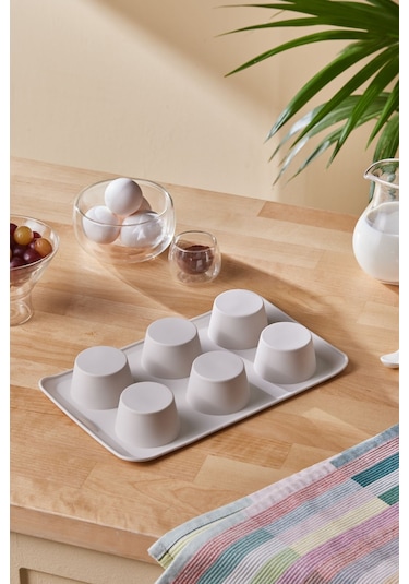 Crick Crack Harmony 6'lı Silikon Muffin Kalıbı