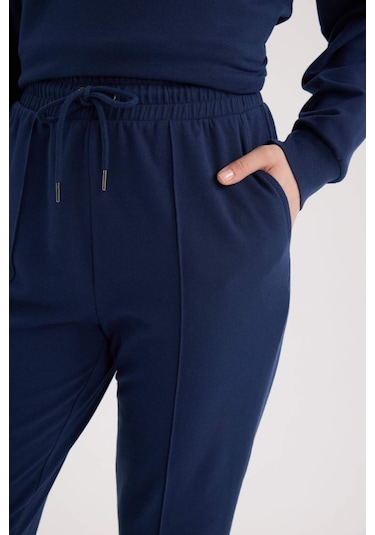 DeFacto Harem Basic Düz Sweatshirt Kumaşı Pantolon D9363AX25SPNV248