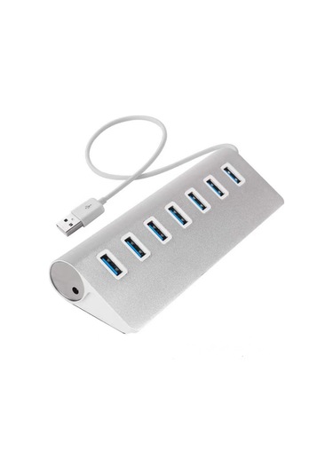 Reedark 7 Portlu Usb 3.0 Yüksek Hızlı Güç Portlu Dizüstü Bilgisayar Ve Çevre Birimleri İçin Usb Hub