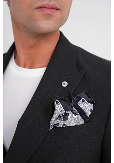 C 719 Ceket Comfort Siyah Siyah