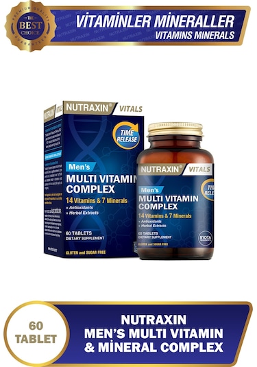 Nutraxin Multivitamin Complex Men's 60 Tablet