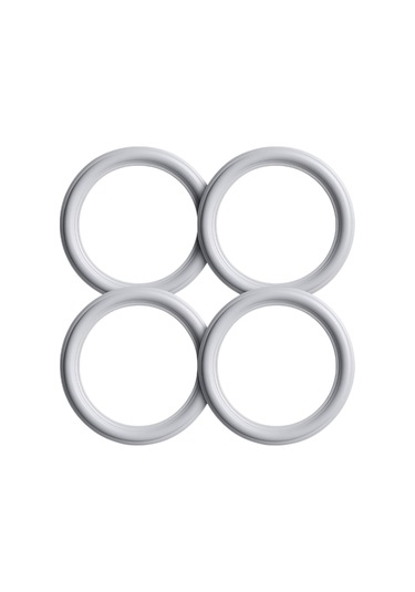 Motobir Lastik Yanağı Beyaz 16 İnç Jant 4 Adet Kalın