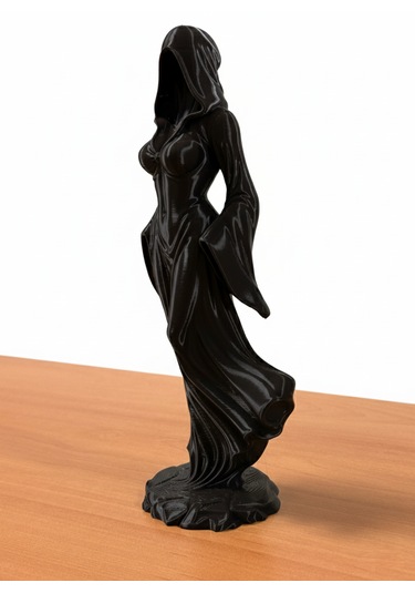 Lady Dark Reaper Woman 3d Baskı Dekoratif Figür 20 Cm 20 Cm