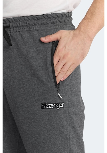 Slazenger NAGI Erkek Cepli Koyu Gri Şort