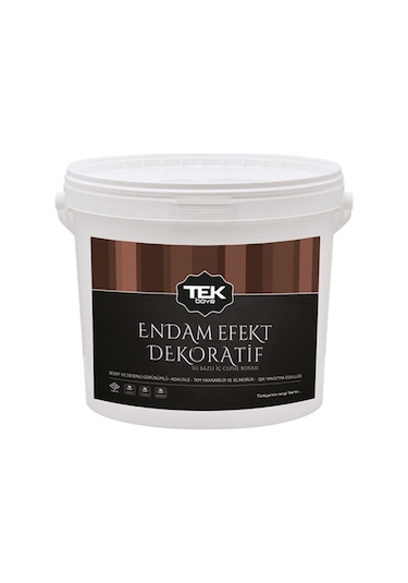 Tek Endam Dekoratif Sedef Efektli Boya 0,75 Lt Altın 0,75 L